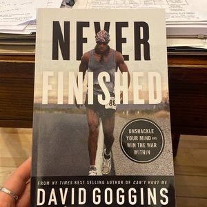 Never Finished, by David Goggins.